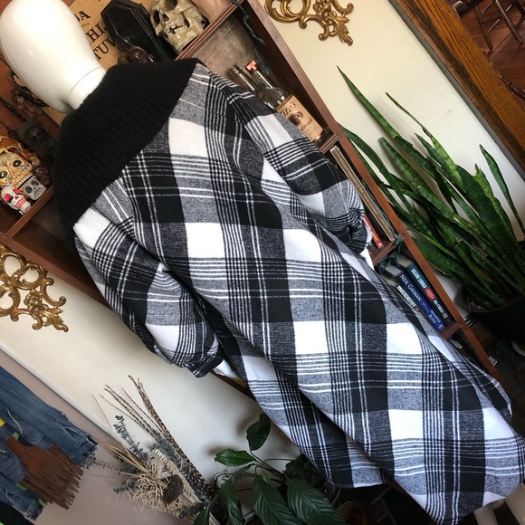 Patrizia Luca Milano Flannel Wrap Cape Coat Jacket - Picture 6 of 7